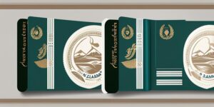 Pasaporte con sello de Nueva Zelanda